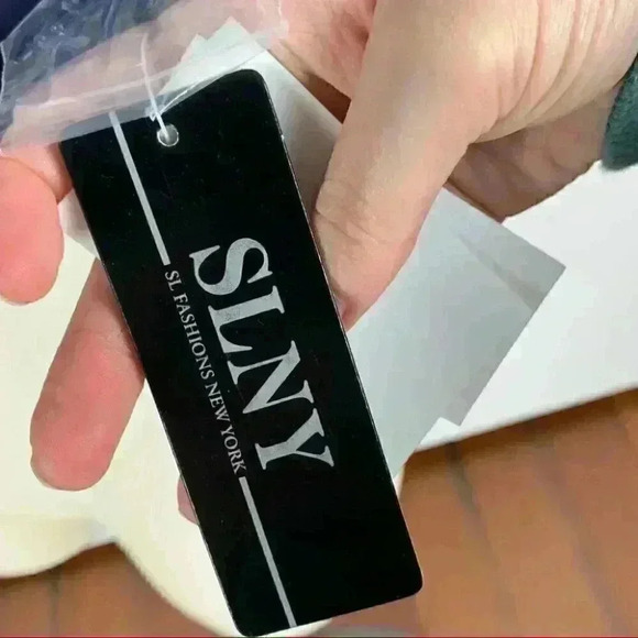 New SLNY womens jacket size 16 navy blue shrug formal mother of the bride - Picture 7 of 12